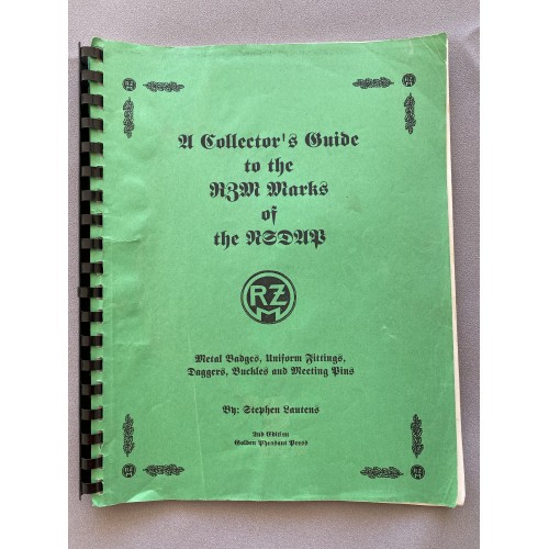 A Collector's Guide to the RZM Marks of the NSDAP # 7657