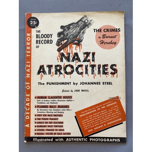 The Bloody Record of Nazi Atrocities The Crimes The Punishment # 7663