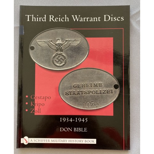 Third Reich Warrant Discs: 1934-1945  # 7667