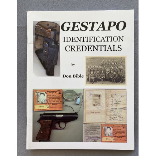 Gestapo Identification Credentials # 7668
