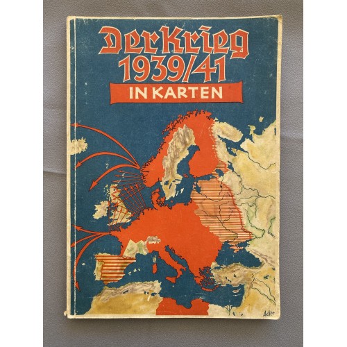 Der Krieg 1939/41 in Karten # 7697