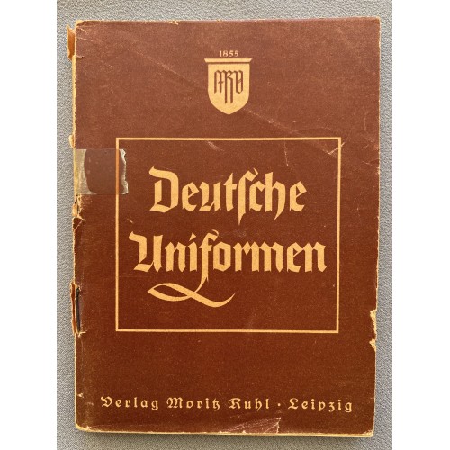 Deutsche Uniformen Verlag Moritz Ruhl Leipzig # 7755