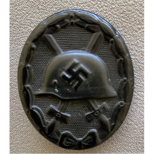 Black Wound Badge 