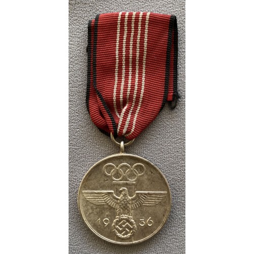 1936 German Olympic Commemorative medal # 7790
