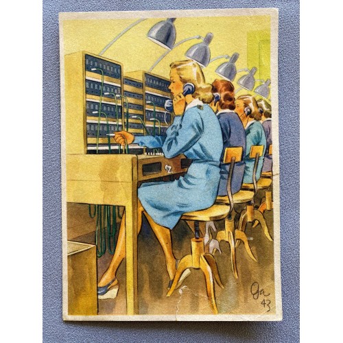 Frauen Schaffen Für Euch Postcard # 7805
