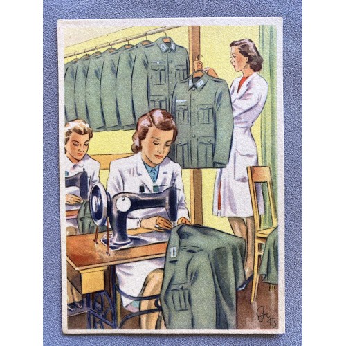 Frauen Schaffen Für Euch Postcard # 7807