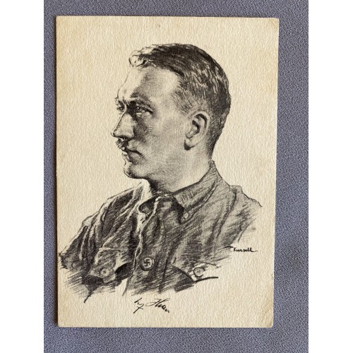 Hitler Postcard  # 7824