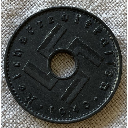 Reichskreditkassen 10 Pfennig 1940 A # 7870