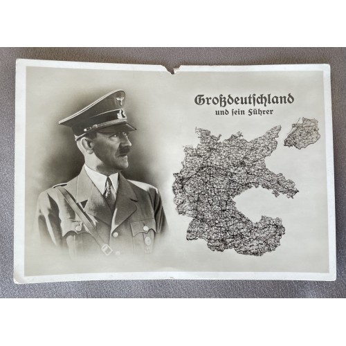 Grossdeutschland und der Führer Postcard # 7906