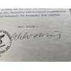Odilo Globocnik Signed Document # 7954