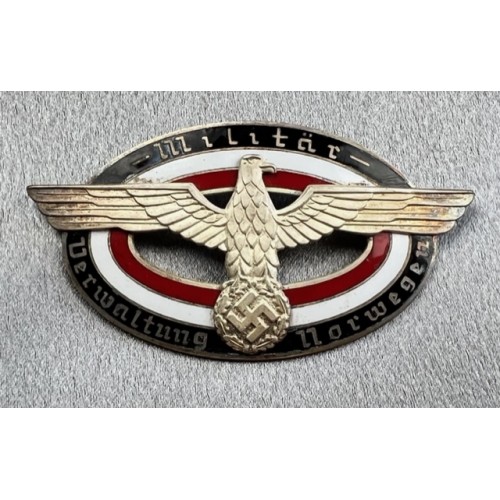 Norway Military Administration Badge