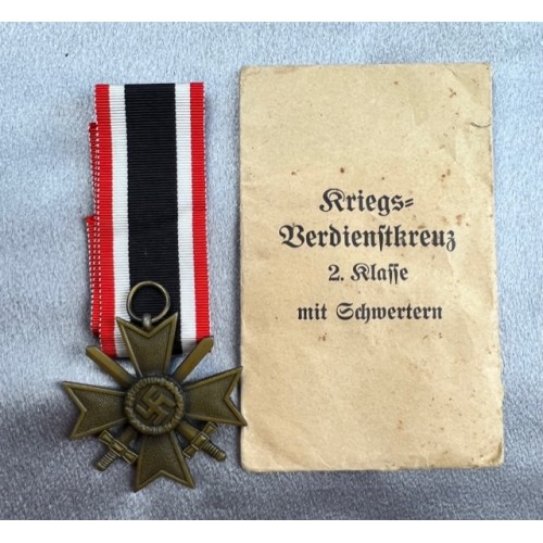 War Merit Cross Medal with Swords # 8089