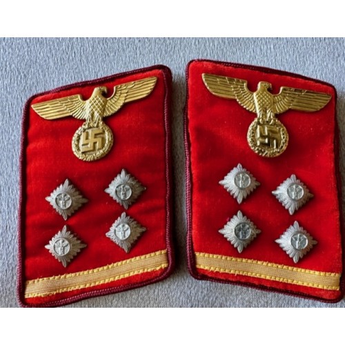 Gauleitung Obergemeinschaftsleiter Collar Tabs