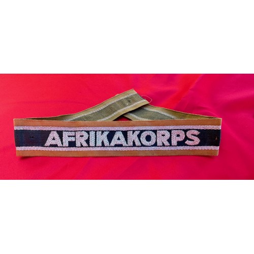 Afrika Korps Cuff Title