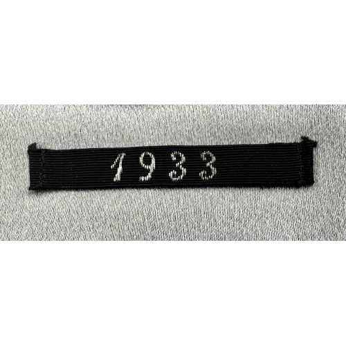NSDAP Entry Year Ribbon # 8282