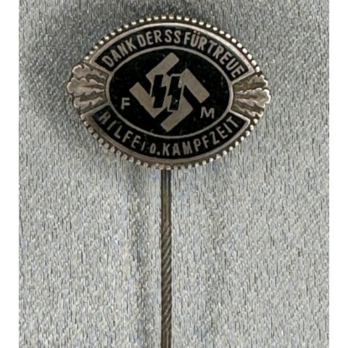 Silver SS-FM Honor Stickpin # 8293