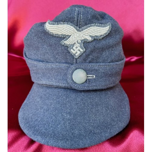 Luftwaffe Female Flak Helferin  M43 Cap