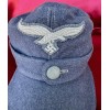 Luftwaffe Female Flak Helferin  M43 Cap # 8312