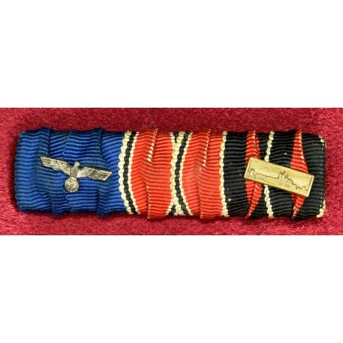 3 Medal Ribbon Bar