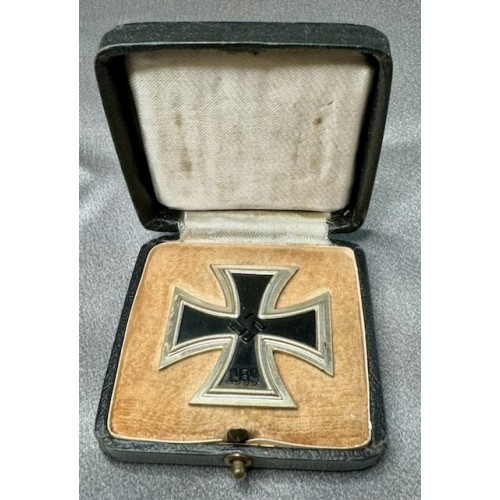 Iron Cross 1st Class, cased.