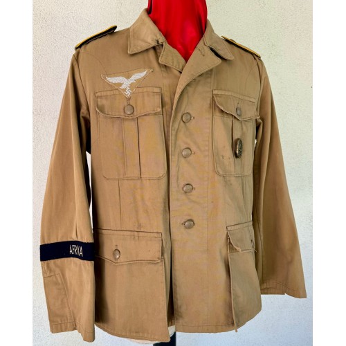 Luftwaffe Afrika Service Tunic