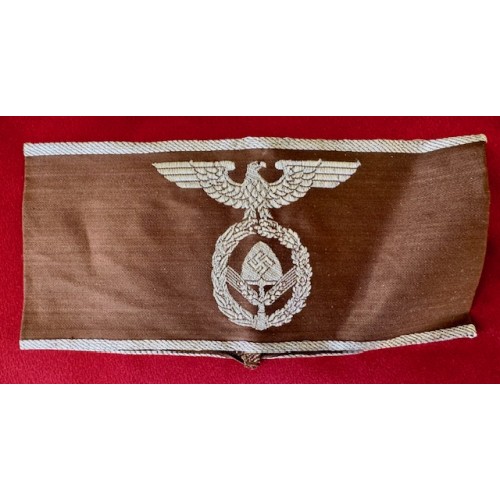 Reichsarbeitdienst (RAD) Leaders Armband # 8412