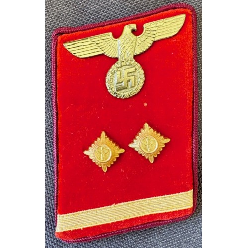 Gauleitung Oberbereitschaftleiter Collar Tab # 8421