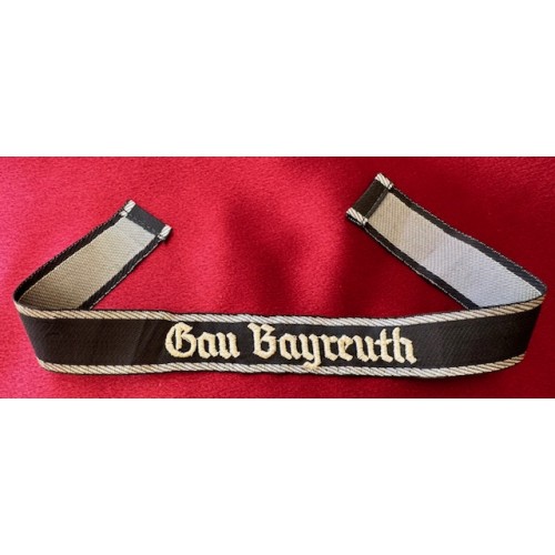 Frauenschaft Gau Bayreuth Cuff Title # 8426