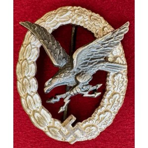 Luftwaffe Radio Operator & Air Gunner Badge # 8434