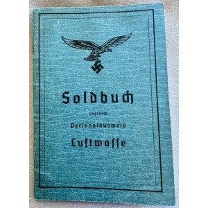 Luftwaffe Soldbuch # 8438