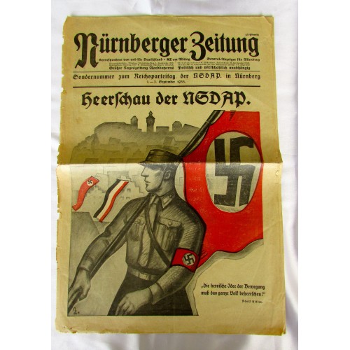 Nürnberger Zeitung Newspaper # 5098