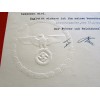 Hitler Signed Document