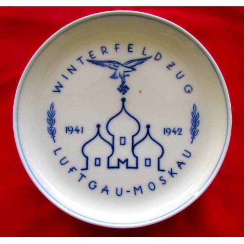 Luftwaffe Moscow Plate # 5128