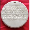 Hitler Porcelain Memorial Plaque # 5136