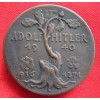 Karl Goetz Hitler Medallion  # 1835