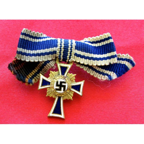 Mother's Cross in Gold Miniature # 5199