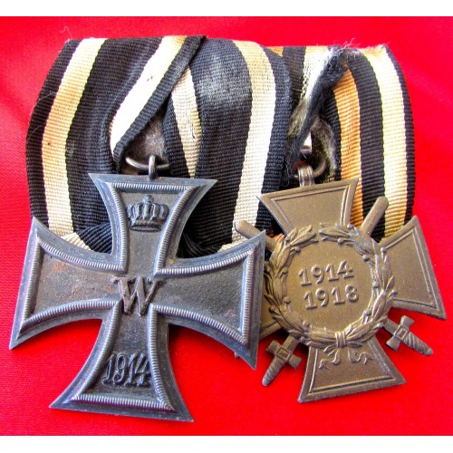 2 Medal Ribbon Bar