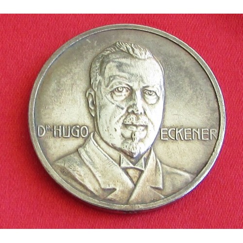 Dr Hugo Eckener ZEPPELIN Medallion