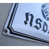 NSDAP Enamel Sign # 5009