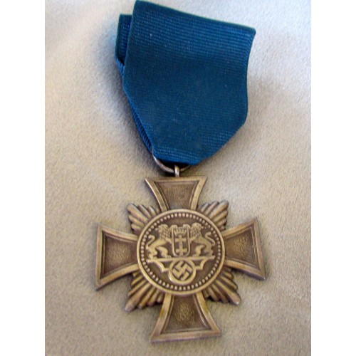 Danzig 25 Year Medal # 5028