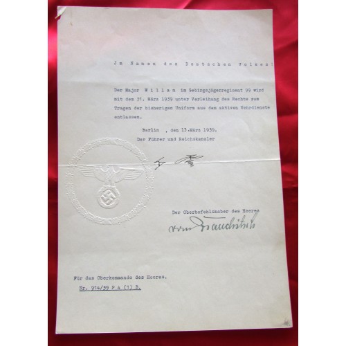 Hitler Document # 5089