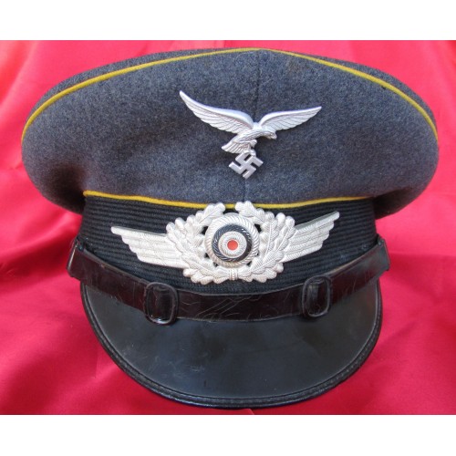 Luftwaffe Flight Crew NCO/EM Visor # 5093