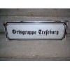 NSDAP Enamel Sign  # 1069