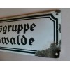 NSDAP Enamel Sign   # 1070