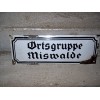 NSDAP Enamel Sign   # 1070