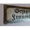 NSDAP Enamel Sign    # 1071