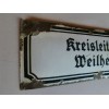 NSDAP Enamel Sign   # 1072