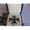 Iron Cross 1st Class, 1939 Cased # 1218