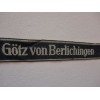 Götz von Berlichingen Cuff Title # 1311