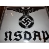 NSDAP Enamel Sign   # 1323